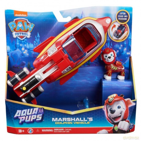 Psi Patrol Aqua Pojazdy tematyczne Marshall