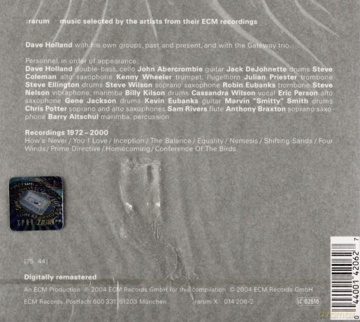 Dave Holland: Rarum Selected Recordings [CD]