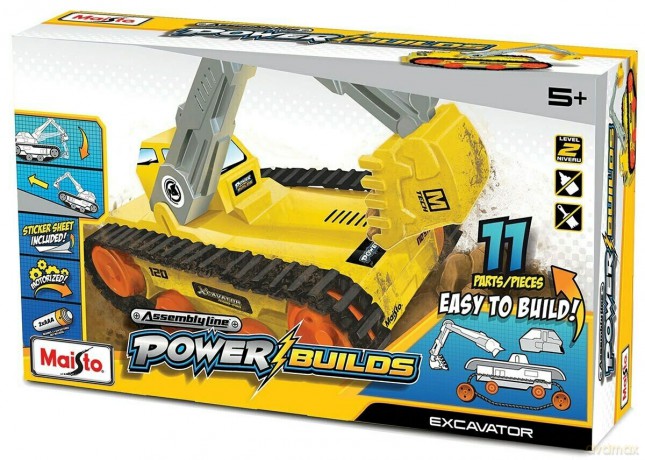 Koparka Caterpillar Sterowana