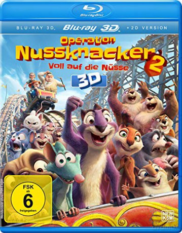 The Nut Job 2: Nutty by Nature (Gang Wiewióra 2) [Blu-Ray 3D]+[Blu-Ray]