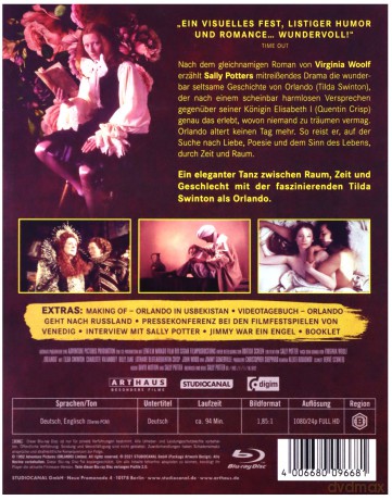 Orlando [Blu-Ray]