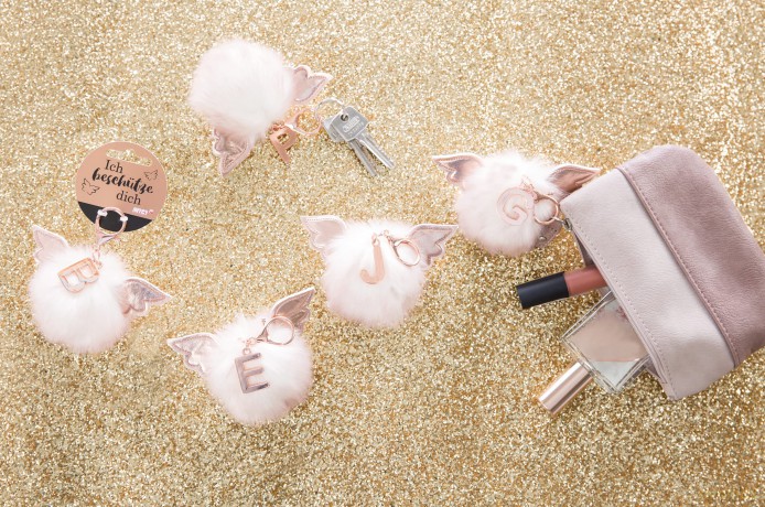 NICI Bag pendant plusz pompom wings