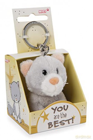 NICI Wieszak/brelok na klucze Kot 6 cm You are the best! in gift box