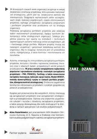 Zarządzanie Portfelami Projektów - Alina Kozarkiewicz [KSIĄŻKA]