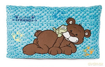 NICI Poduszka bear and frog prostokątna 43x25 cm