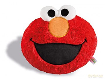 NICI Poduszka Elmo head figurine shaped approx. 28x24 cm