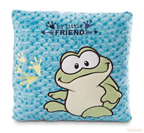 NICI Poduszka frog squareshaped 25x25 cm