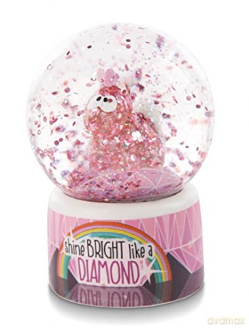 NICI Glitter globe jednorożec Pink Diamond 6,5 cm