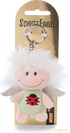 NICI wieszak/brelok na klucze Anioł Stróż 7 cm symbol Biedronka