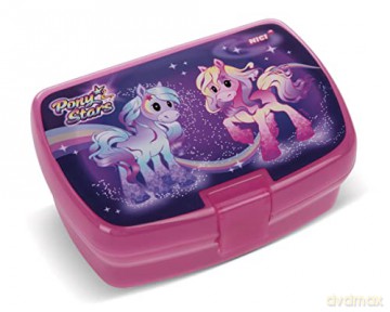NICI Lunchbox Kucyk Stars 18x12,5x6,5 cm (2022)