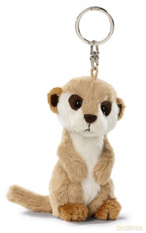 NICI Meerkat 10 cm bean bag keyholder