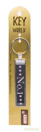 NICI Metalowy brelok No. 1