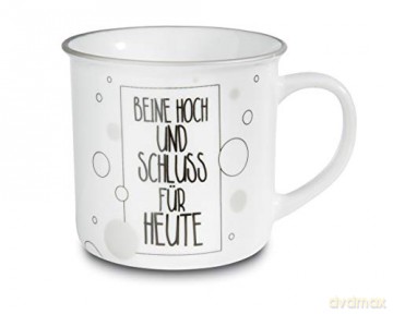NICI Kubek Beine hoch und Schluss für heute