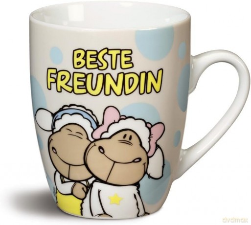 NICI Kubek BESTE FREUNDIN porcelanowy