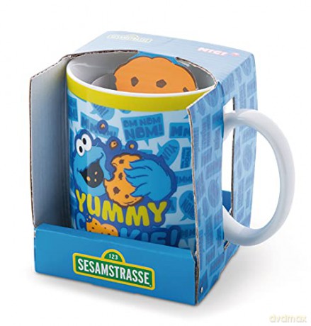 NICI Kubek Cookie Monster Yummy Cookie in gift box