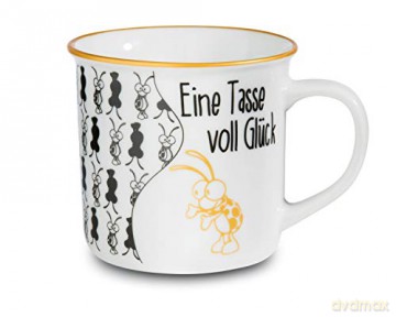 NICI Kubek Eine Tasse voll Glück (Metallic)