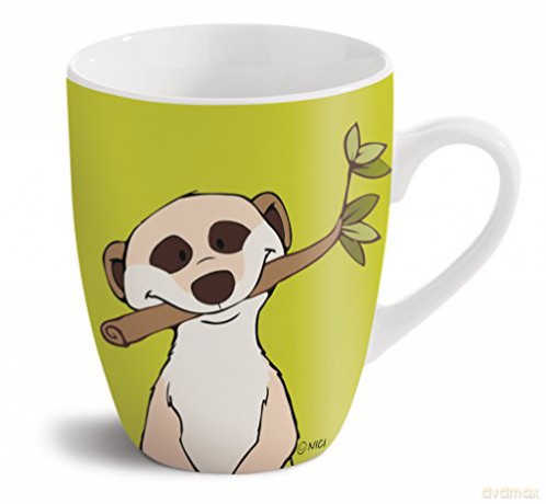 NICI Kubek Erdmännchen chill mal porcelanowy