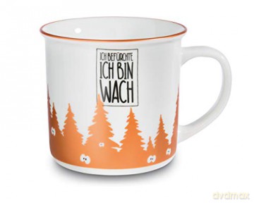 NICI Kubek Ich befürchte ich bin wach (Metallic)
