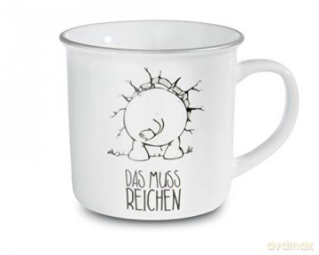 NICI Kubek Ich bin hier das muss reichen