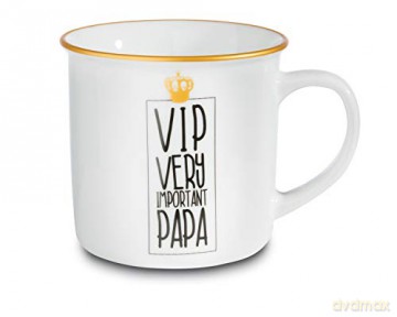 NICI Kubek VIP Very important Papa (Metallic)