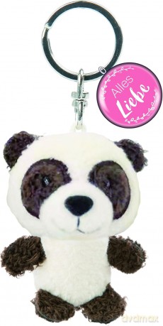 NICI Panda 7 cm Alles Liebe