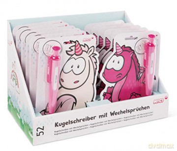 NICI Pens with different slogans on header card