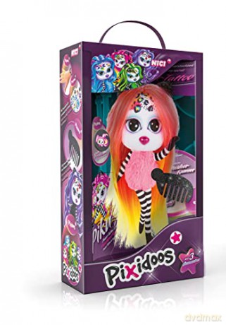 NICI Pixidoos Piku 20 cm with 3-part accessories in