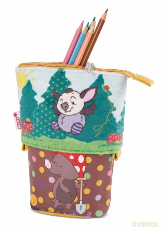 NICI Piórnik Forest Friends 2022 14x19,5x6,5 cm