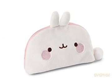 NICI Pouch with 3D ears Molang 18,5x10,5 cm