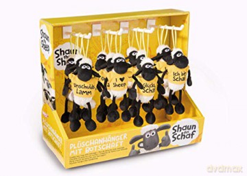 NICI Shaun 10 cm with T-Shirt and loop
