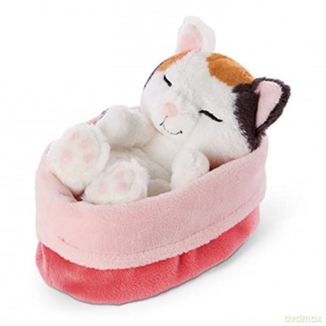 NICI Sleeping Kitties Kot 12 cm creme