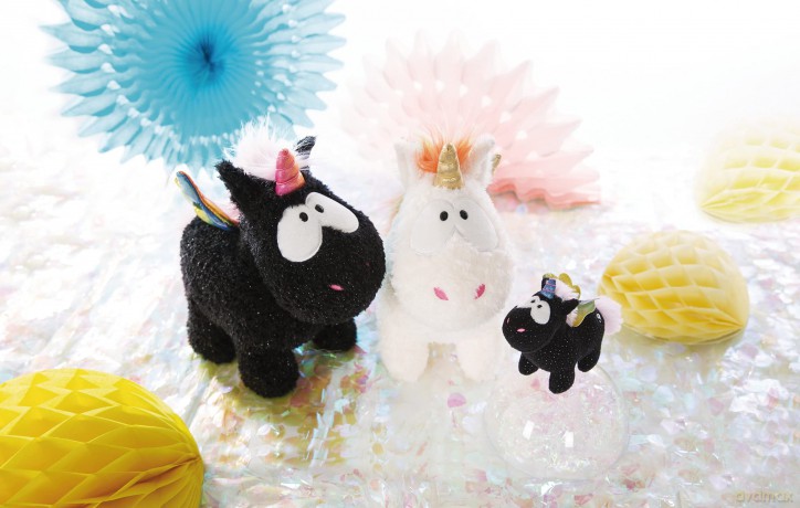 NICI Jednorożec Rainbow Yin 13 cm