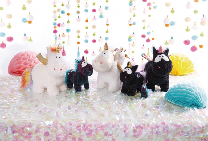NICI Jednorożec Rainbow Yin 13 cm