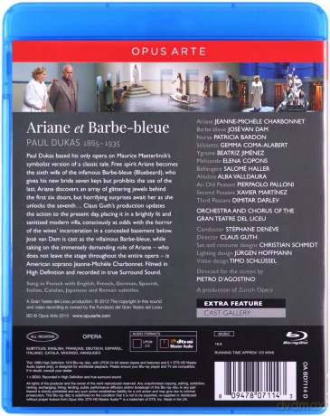 Ariane Et Barbe-bleue: Gran Teatre Del Liceu (Den?ve) [Blu-Ray]