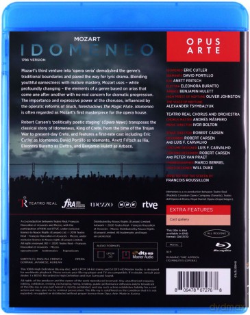 Idomeneo: Teatro Real (Bolton) [Blu-Ray]
