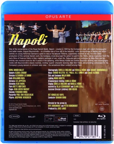Napoli: Royal Danish Ballet [Blu-Ray]