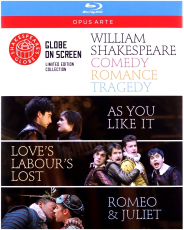 Shakespeare's Globe: Comedy, Romance, Tragedy [Blu-Ray]