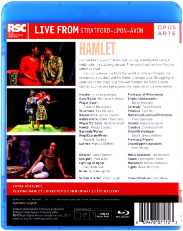 Hamlet: Royal Shakespeare Company [Blu-Ray]