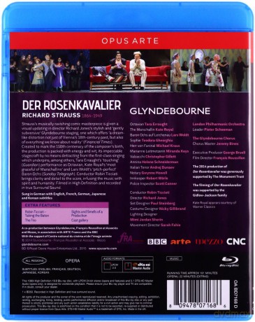 Der Rosenkavalier: Glyndebourne (Ticciati) [Blu-Ray]