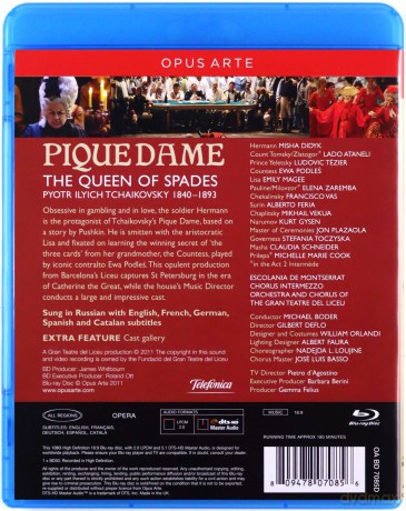 Pique Dame: Gran Teatre Del Liceu (Boder) [Blu-Ray]