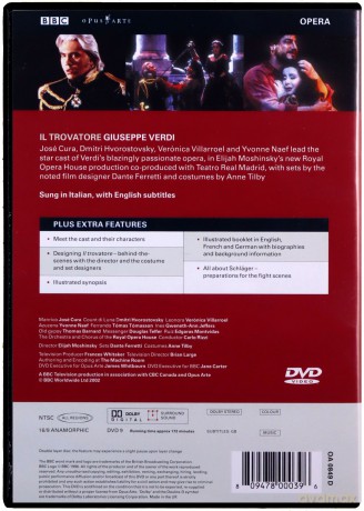 Il Trovatore/Rigoletto/Falstaff: Royal Opera House [DVD]