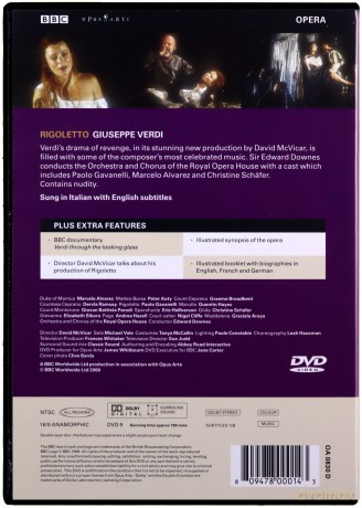 Il Trovatore/Rigoletto/Falstaff: Royal Opera House [DVD]