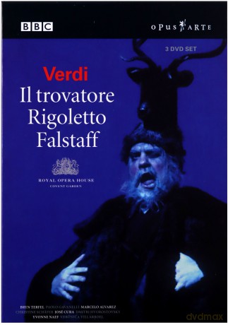 Il Trovatore/Rigoletto/Falstaff: Royal Opera House [DVD]