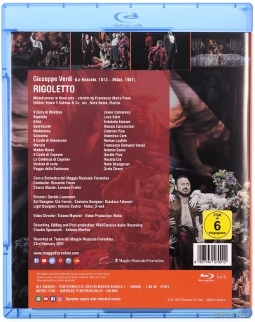 Giuseppe Verdi: Rigoletto [Blu-Ray]