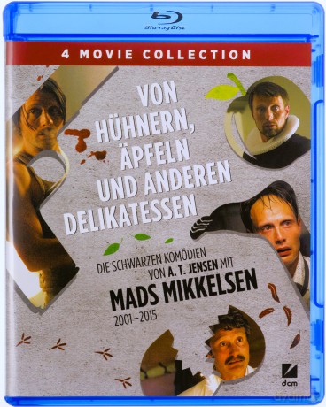 Flickering Lights / The Green Butchers / Adam's Apples / Men & Chicken (Migające światła / Zieloni rzeźnicy / Jabłka Adama / Mężczyźni i kurczaki) [4xBlu-Ray]