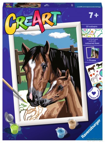 CreArt dla dzieci: Koń i kotki