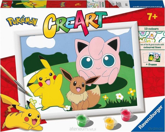 CreArt dla dzieci: Pokemon
