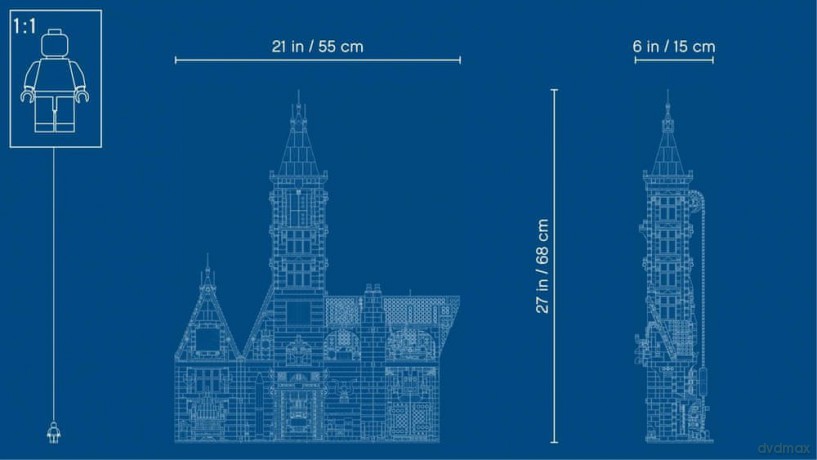 LEGO Icons Dom strachu (10273) [KLOCKI]