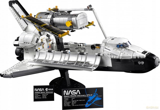 LEGO Icons Wahadłowiec Discovery NASA (10283) [KLOCKI]