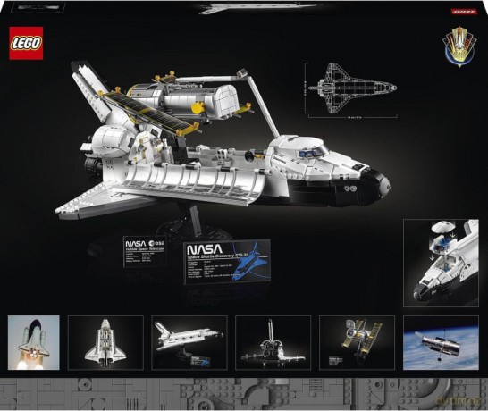 LEGO Icons Wahadłowiec Discovery NASA (10283) [KLOCKI]